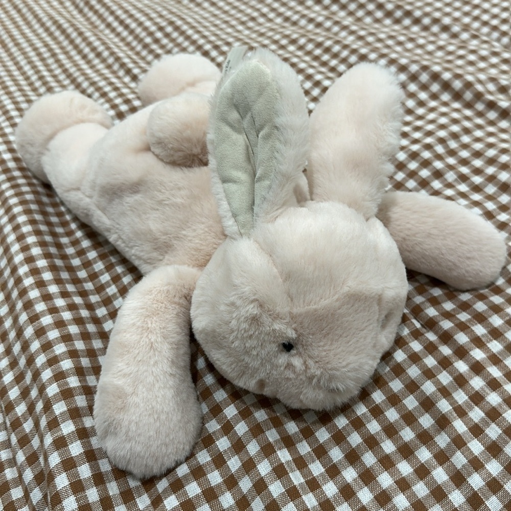 Pottery barn kids Blush Bunny Critter Plush pink Toy NWOT